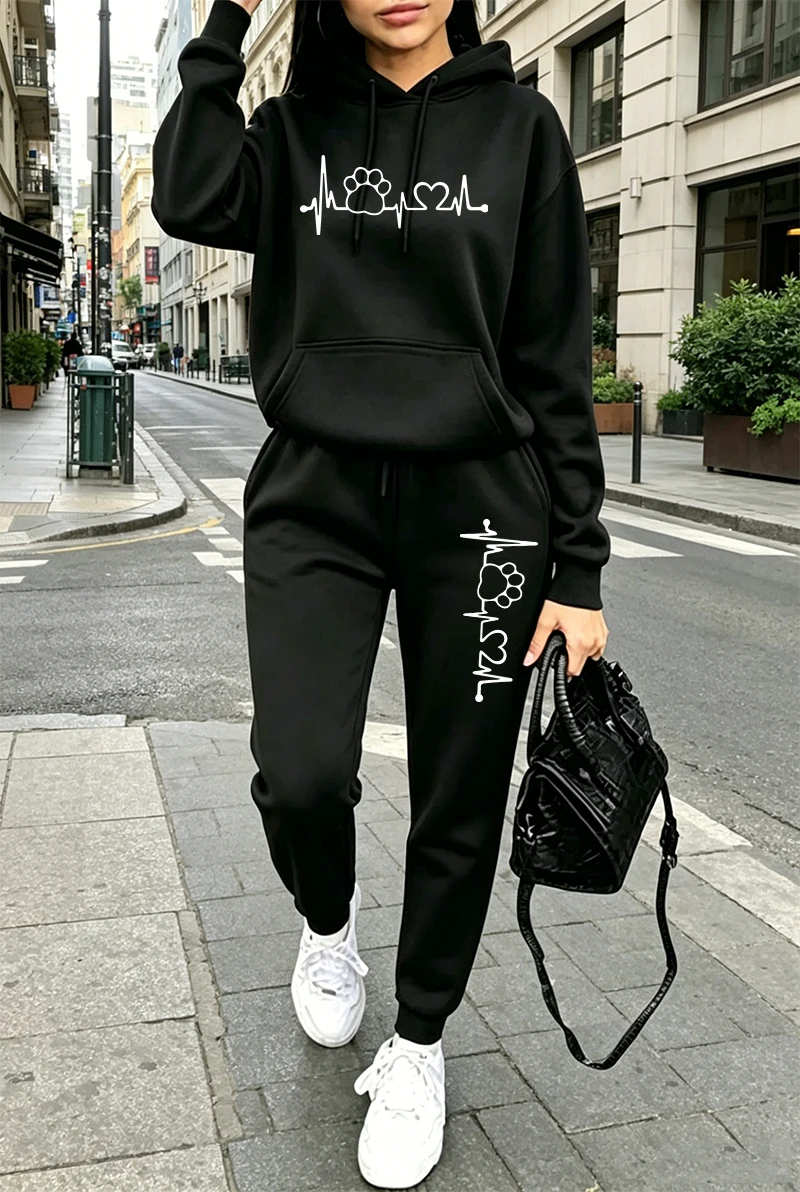 Winter Clothing For Women - Conjunto de Treino Feminino 2026 com