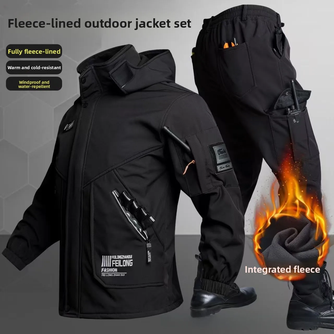 Winter Clothing Pk - Conjunto de Roupas de Escalada para