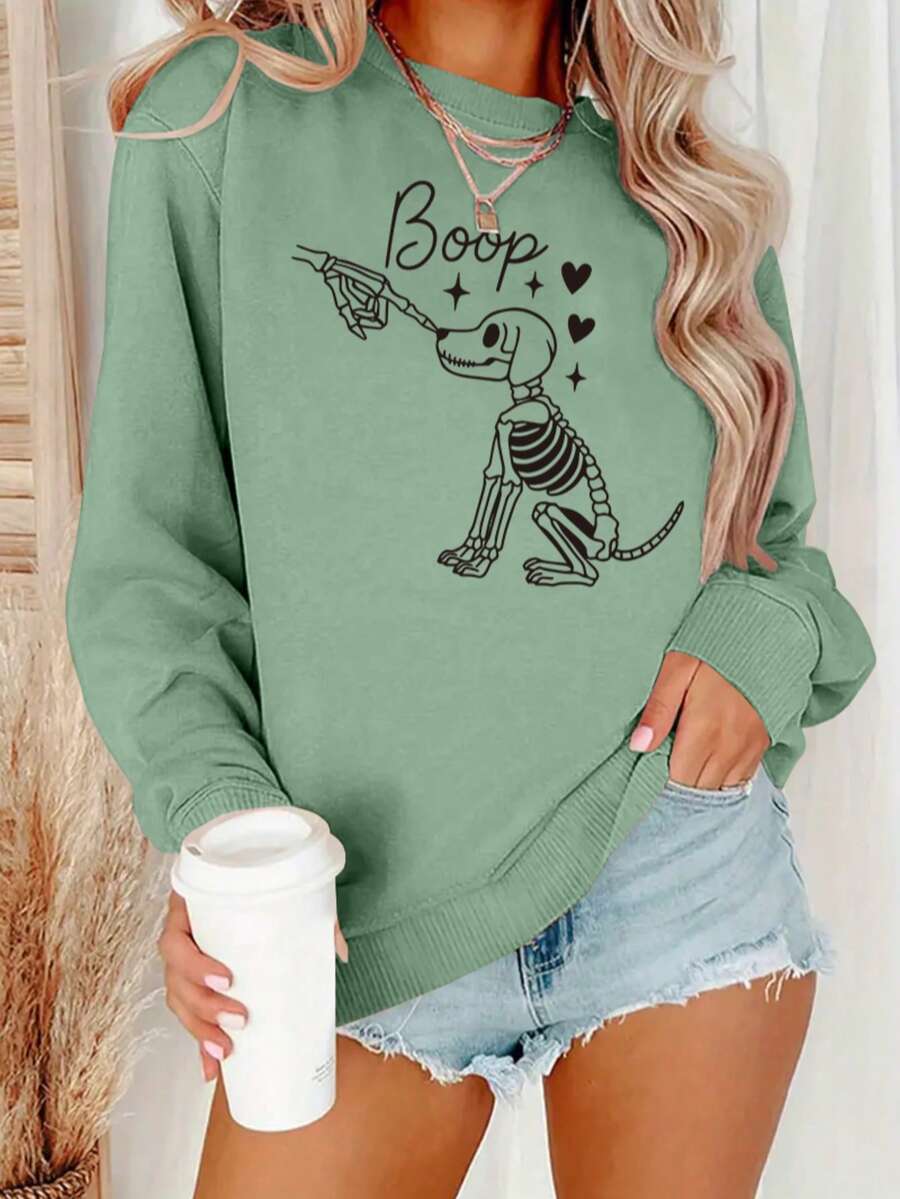 Camisola com estampa de esquel - Winter Clothing Gift Ideas avaliação e preço