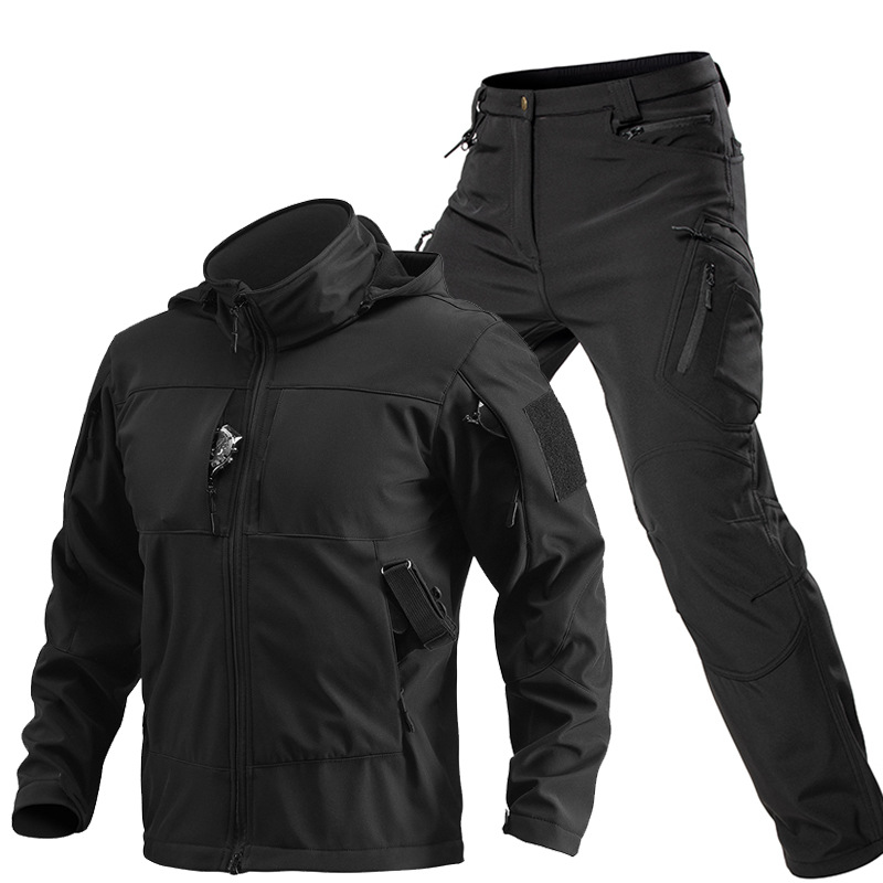 Conjunto Tático Softshell para - Winter Clothing Hiking avaliação e preço