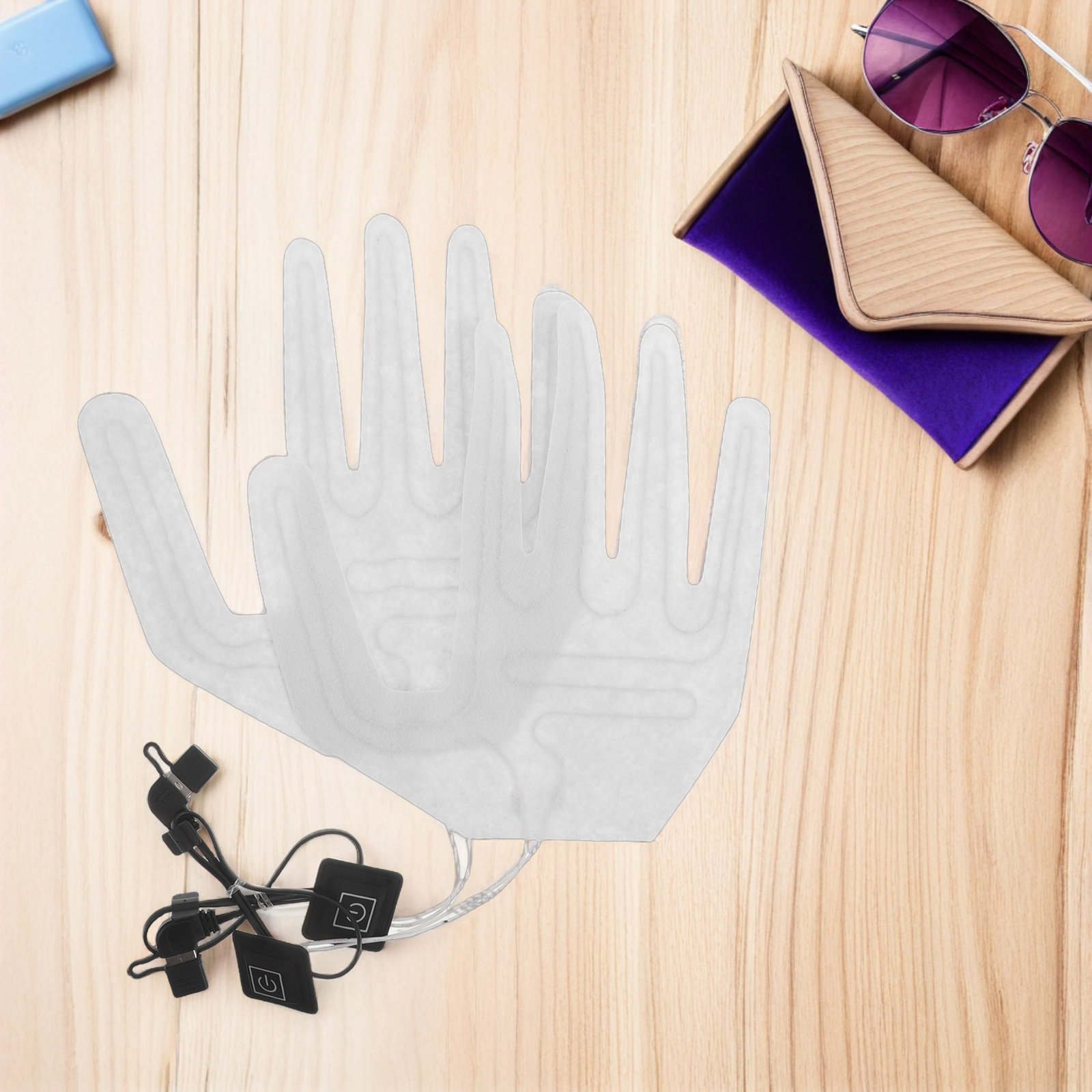 2 unidades de almofada de aque - Heated Gloves Electric avaliação e preço
