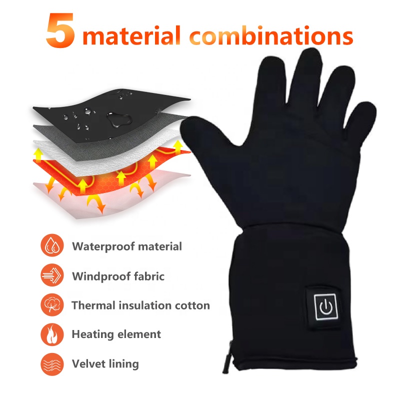 Luvas de Esqui Aquecidas Elétr - Heated Gloves Electric avaliação e preço