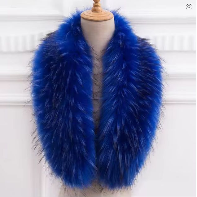 Gola de pele natural, gola de  - Winter Clothing Pk avaliação e preço
