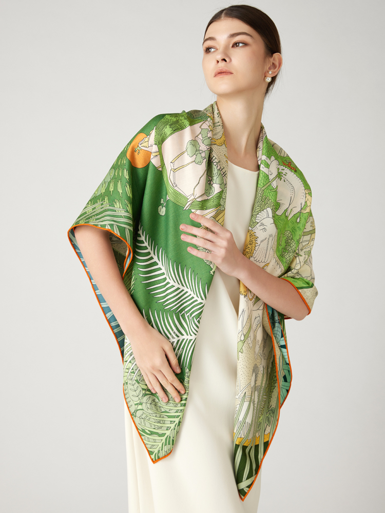 Cachecol Dupla Face Feminino,  - Winter Clothing Hong Kong avaliação e preço