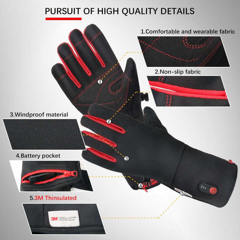 Luvas Elétricas Aquecidas Prof - Heated Gloves Electric avaliação e preço