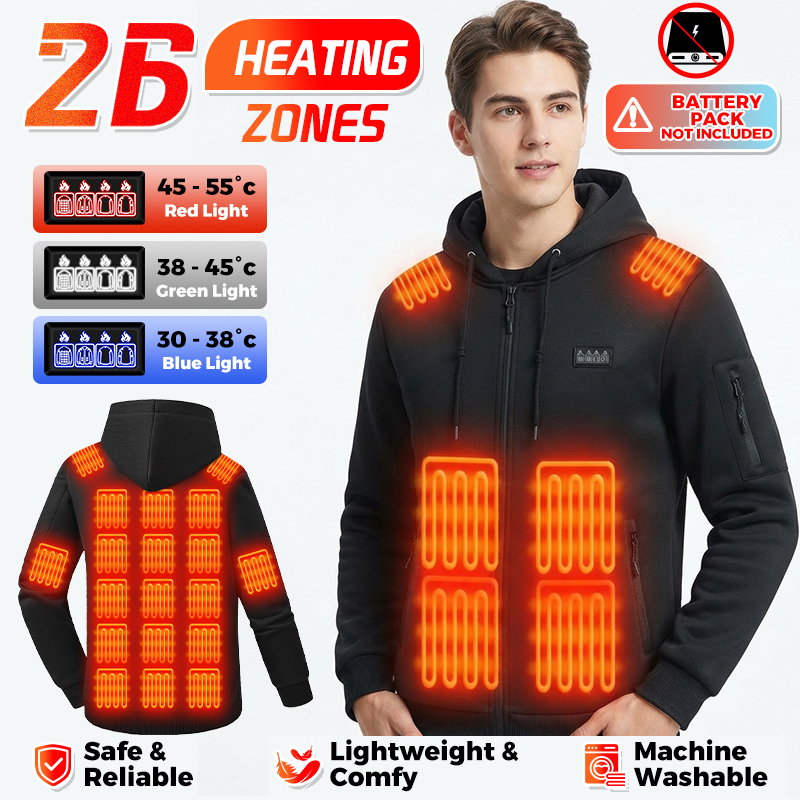 Casaco térmico com capuz e aqu - Winter Clothing Hiking avaliação e preço