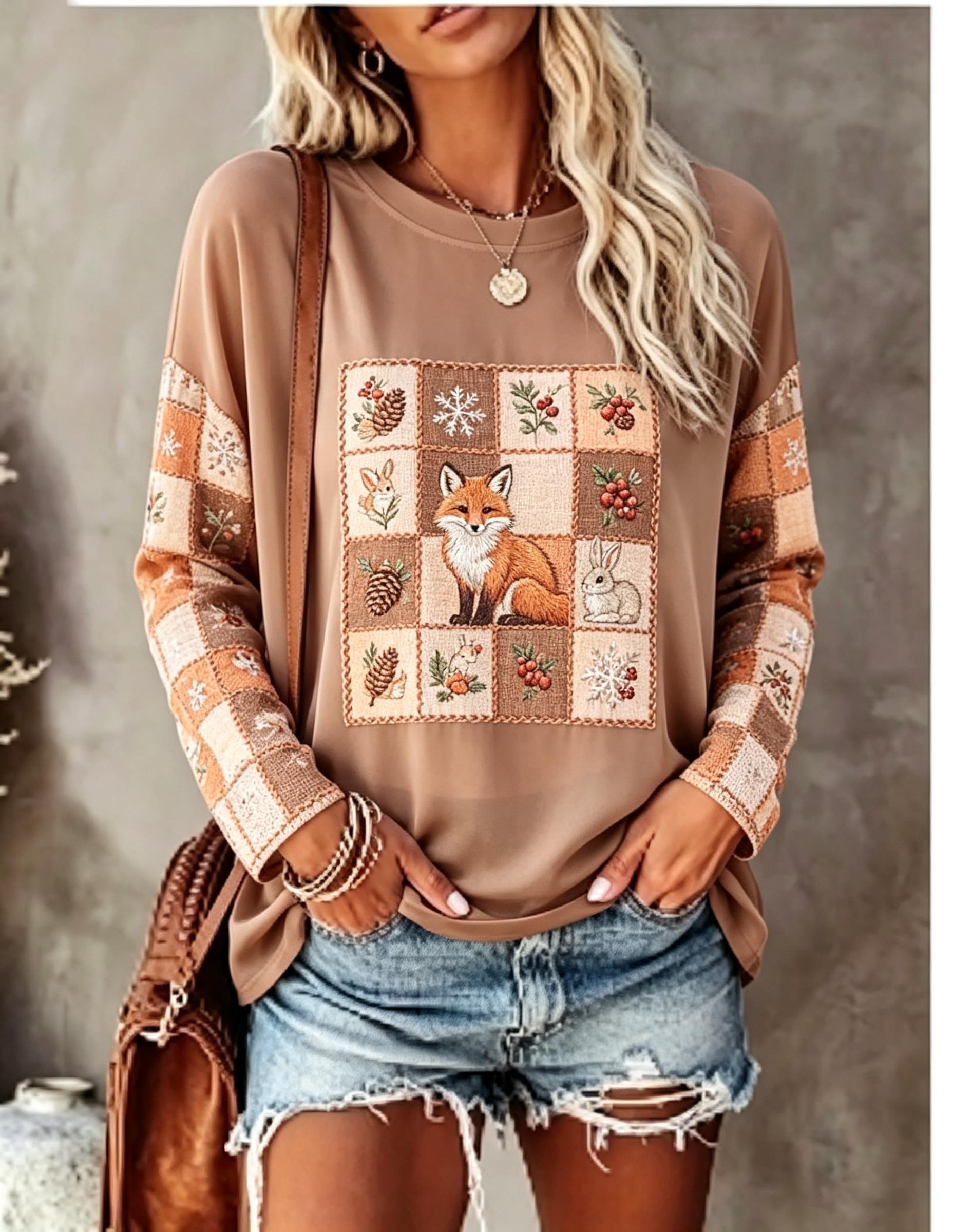 Camiseta de manga comprida par - Winter Clothing For Women avaliação e preço