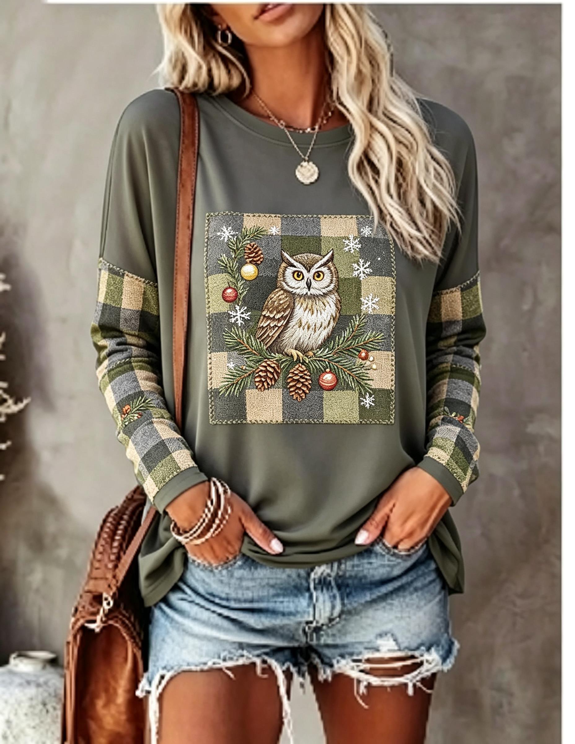 Camiseta de manga comprida par - Winter Clothing For Women avaliação e preço