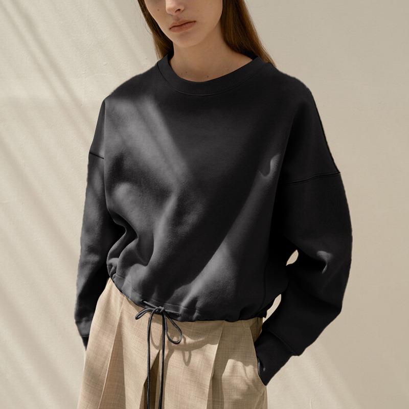 Jaqueta Cropped Feminina Solta - Winter Clothing Drawing avaliação e preço