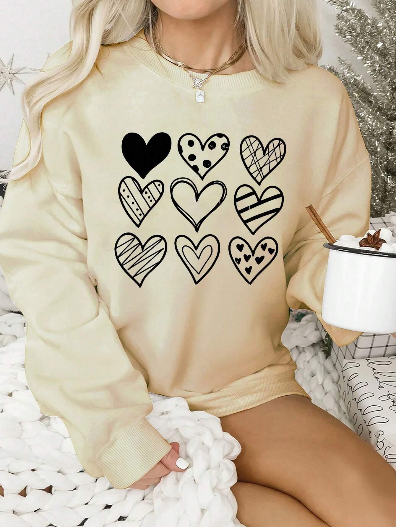 Linhas simples coração desenho - Winter Clothing Drawing avaliação e preço