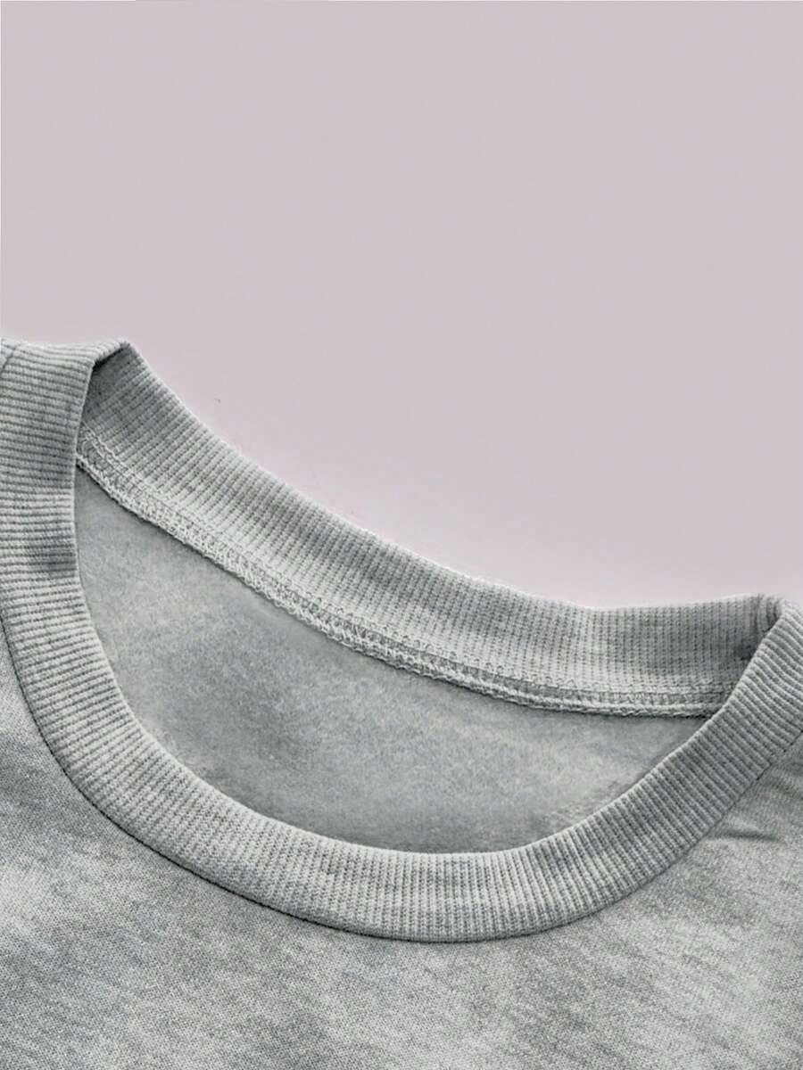 Camisola de gola redonda com e - Winter Clothing Gift Ideas avaliação e preço